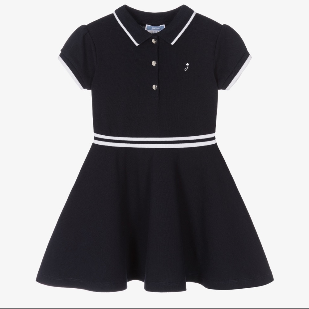 Jacadi Navy Dress 4T